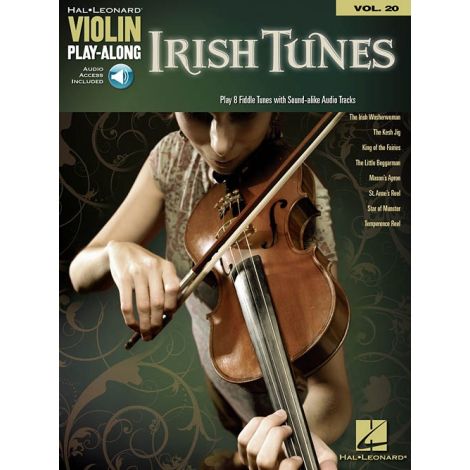 Violin Play-Along Volume 20: Irish Tunes (Book/Online Audio)