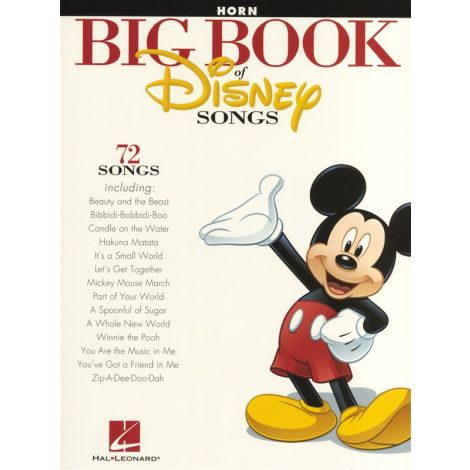 The Big Book Of Disney Songs - French Horn