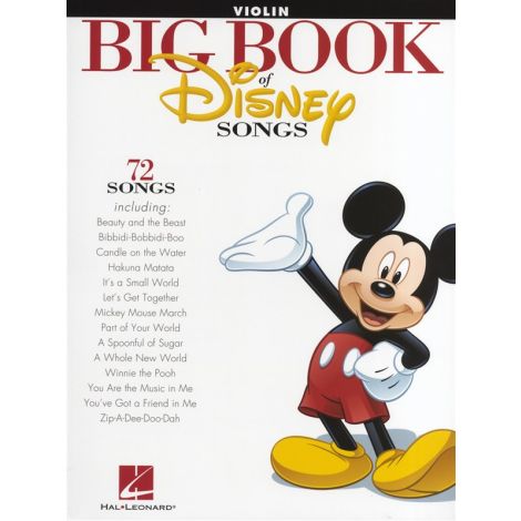 The Big Book Of Disney Songs - Violin