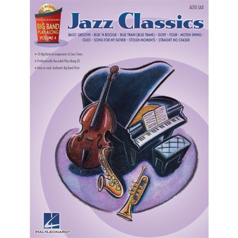 Big Band Play-Along Volume 4 - Jazz Classics (Alto Saxophone)