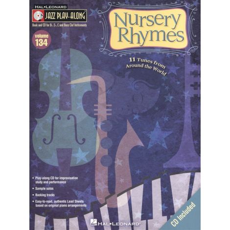Jazz Play-Along Volume 134: Nursery Rhymes