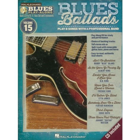 Blues Play-Along Volume 15: Blues Ballads