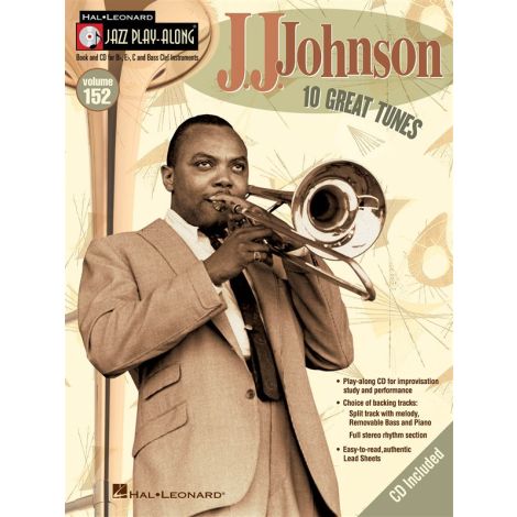 Jazz Play-Along Volume 152: J.J. Johnson