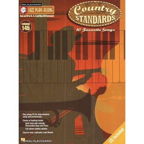 Jazz Play-Along Volume 145: Country Standards