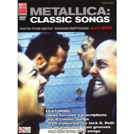 Metallica: Classic Songs - Drums (Book/DVD)