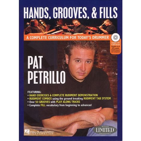 Pat Petrillo: Hands Grooves And Fills (Book/DVD)