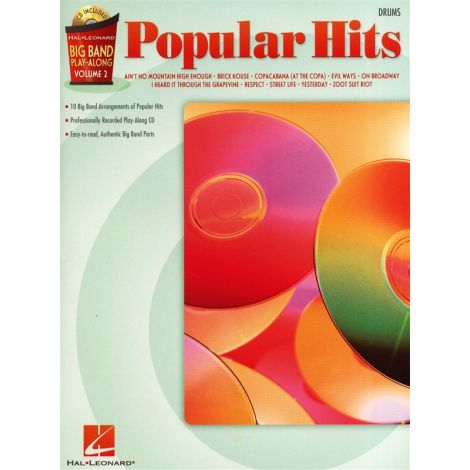 Big Band Play-Along Volume 2: Popular Hits - Drums