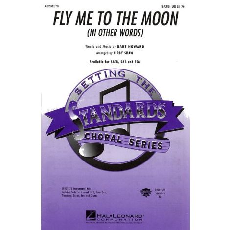Bart Howard: Fly Me To The Moon (In Other Words) (SATB)