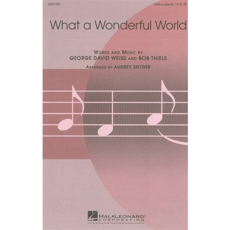 What A Wonderful World (SSAA)