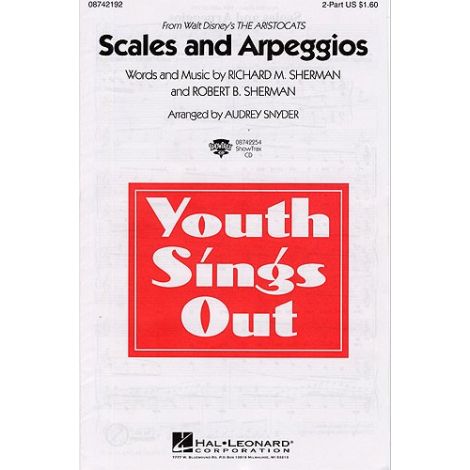 Richard Sherman/Robert Sherman: Scales And Arpeggios (The Aristocats) - 2-Part