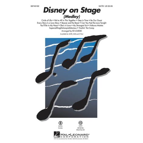 Disney On Stage - Medley (SATB/Piano)