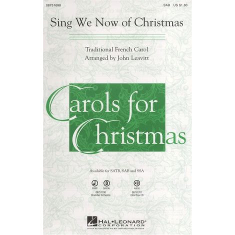 Sing We Now Of Christmas - SAB