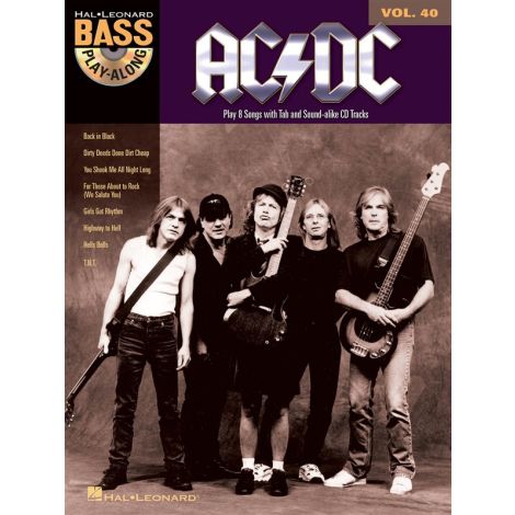 Bass Play-Along Volume 40: AC/DC