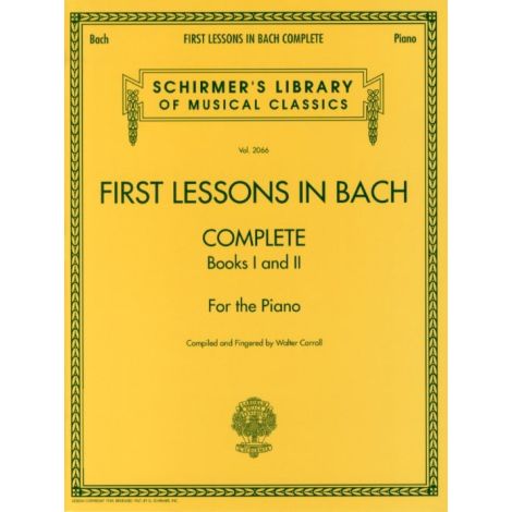 First Lessons In Bach - Complete