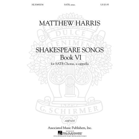 Matthew Harris: Shakespeare Songs - Book VI