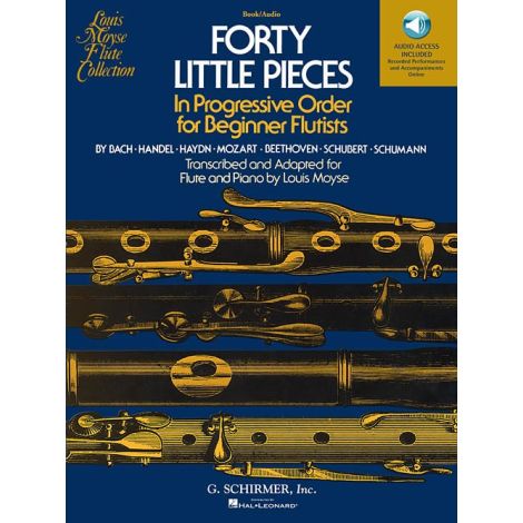 Forty Little Pieces (Book/Online Audio)