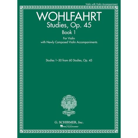 Franz Wohlfahrt: Studies, Op. 45 - Book I