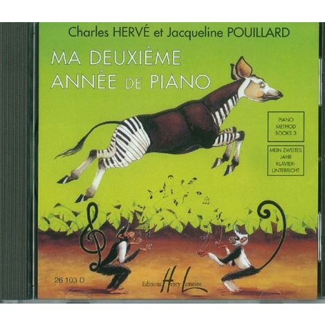 Herve/Pouillard: Mein Zweites Jahr Klavierunterricht (CD)