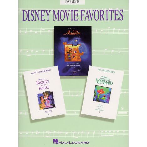 Disney Movie Favorites Instrumental Solo Easy Violin