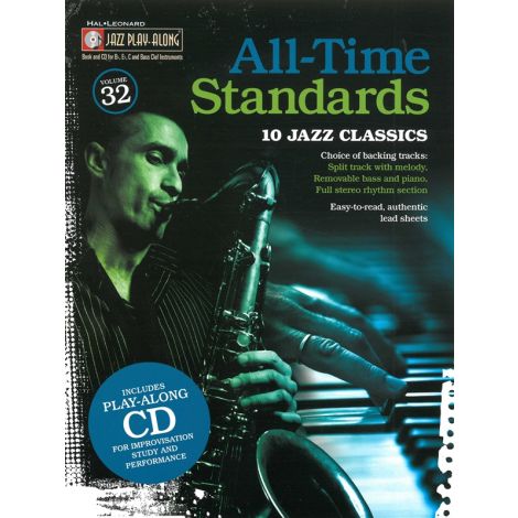 Jazz Play-Along Volume 32: All Time Standards