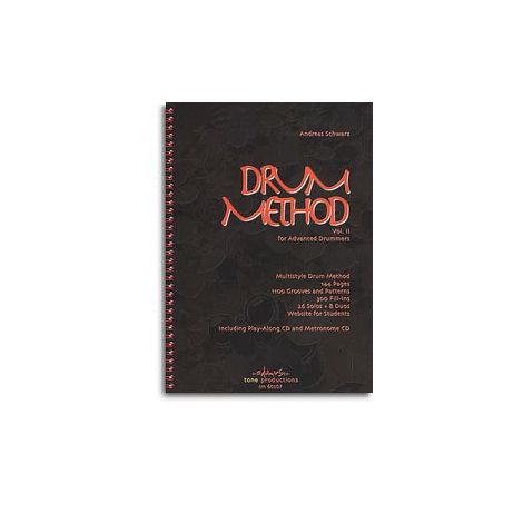 Andreas Schwarz: Drum Method Vol.2 For Advanced Drummers (English)