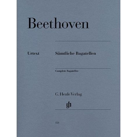 Beethoven: Complete Bagatelles for Piano Solos (Henle Urtext)