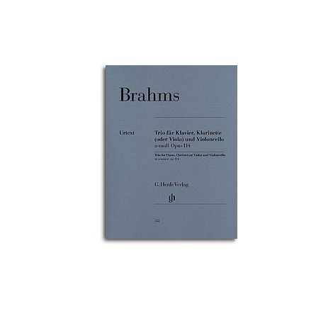 Johannes Brahms: Trio In A Minor Op.114 (Henle Urtext)
