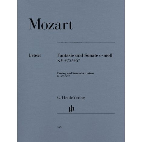 Mozart: Fantasy and Sonata in C minor K. 475/457 (Henle Urtext)