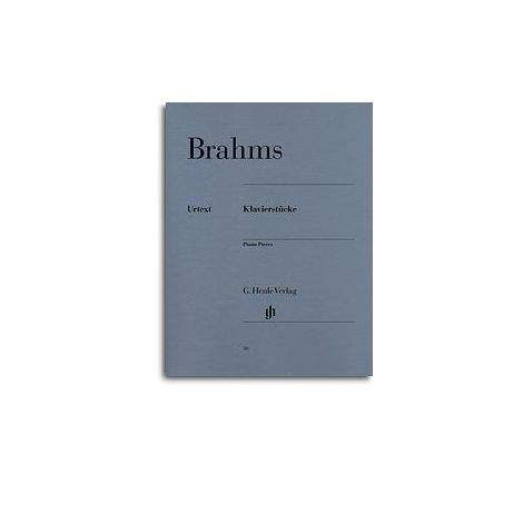 Johannes Brahms: Klavierstucke (Piano Pieces) (Henle Urtext)