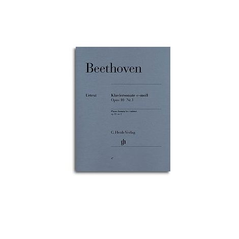 Ludwig Van Beethoven: Piano Sonata In C Minor, Op. 10, No. 1 (Henle Urtext)