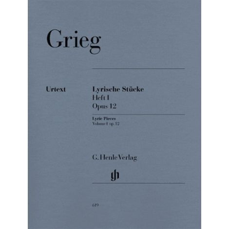 Grieg: Lyric Pieces Volume 1, Op.12 (Henle Urtext)