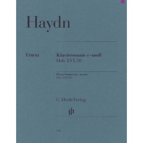 Haydn: Piano Sonata in C Minor Hob. XVI:20 (Henle Urtext)