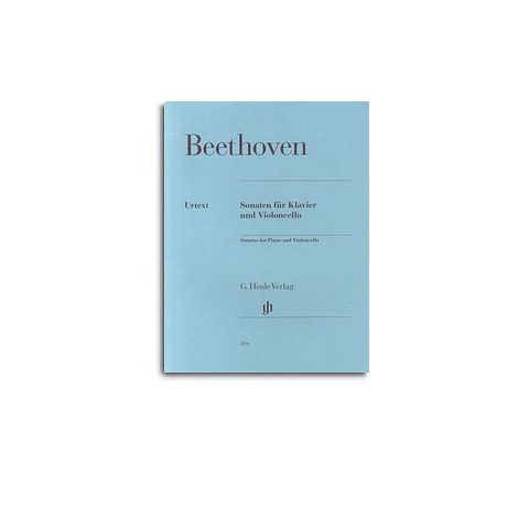 Ludwig Van Beethoven: Sonatas For Piano And Violoncello (Henle Urtext)