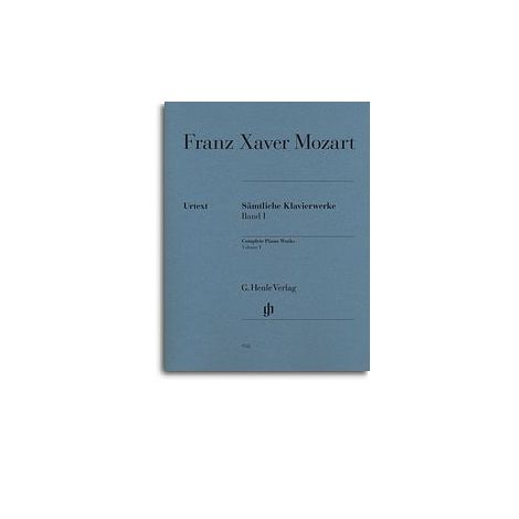 Franz Xaver Mozart: Complete Piano Works Volume I (Henle Urtext)