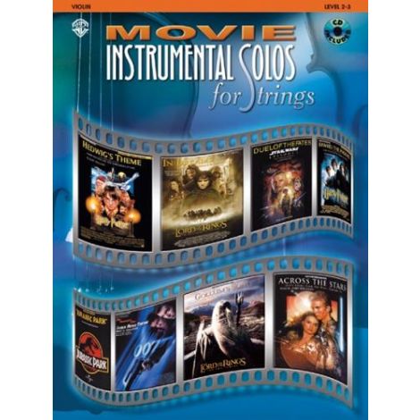 Movie Instrumental Solos for Strings (Violin & CD)