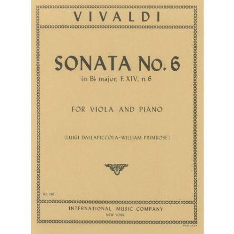 Vivaldi: Sonata Bb major, F.XIV, no.6 (Viola & Pia