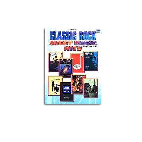 Classic Rock Sheet Music Hits (Easy Piano)
