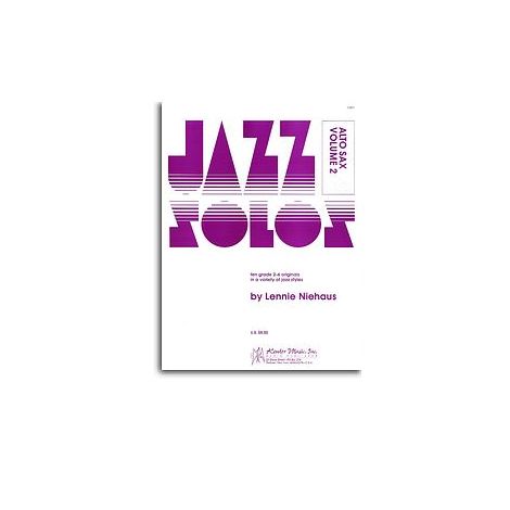 Lennie Niehaus: Jazz Solos For Alto Sax - Volume 2