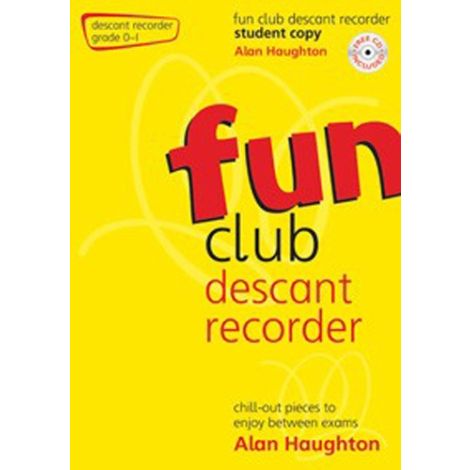 Fun Club Descant Recorder - Grade 0-1 (Students Copy) with CD