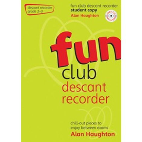 Fun Club Descant Recorder - Grade 2-3 (Students Copy) with CD