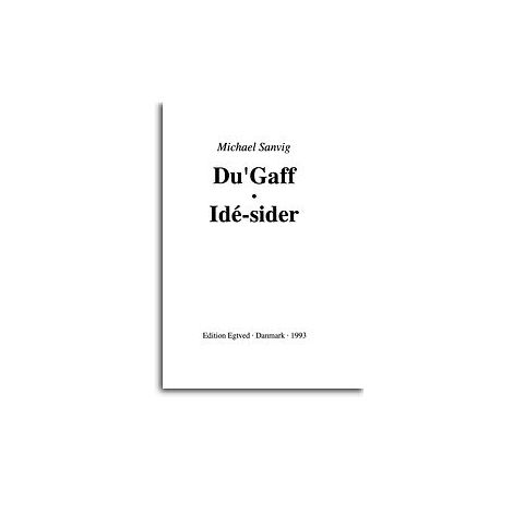 Michael Sanvig: Du'Gaff - Ide-sider (For Drums)