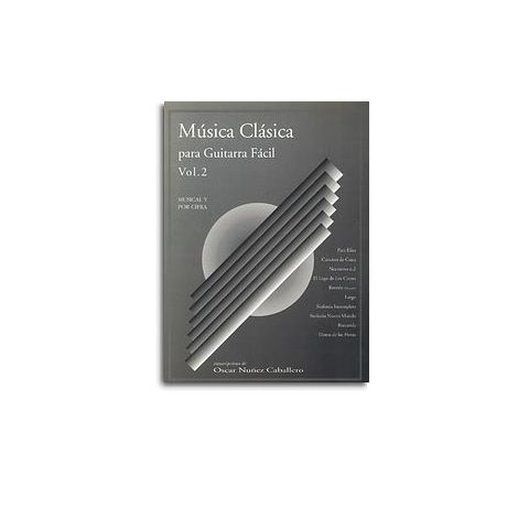 Música Clásica para Guitarra Fácil, Volumen 2