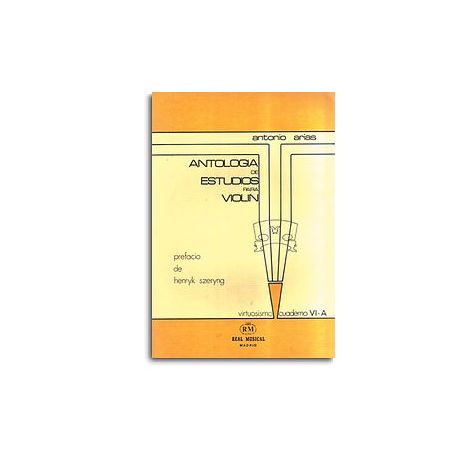 Antologia de Estudios para Violin Volumen 6a, Grado Virtuosismo