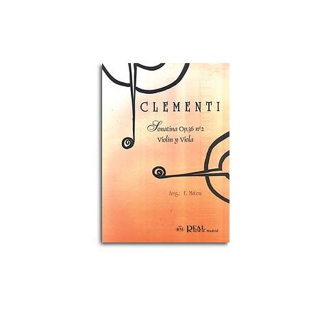 Muzio Clementi: Sonatina Op.36 No.2, para Violin y Viola
