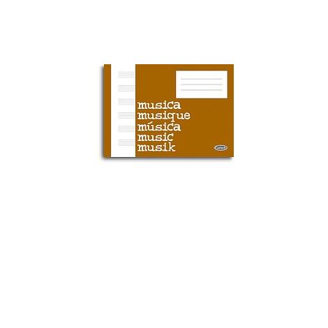 Quaderno Di Musica (Block Cahier De Musique)