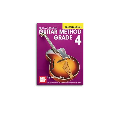 Modern Guitar Method Grade 4, Technique Solos
