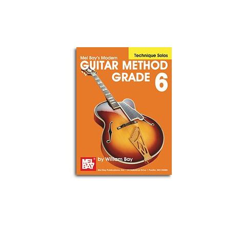 Modern Guitar Method Grade 6, Technique Solos