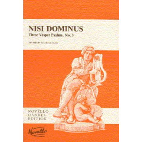 G.F. Handel: Nisi Dominus (Three Vesper Psalms No.3)