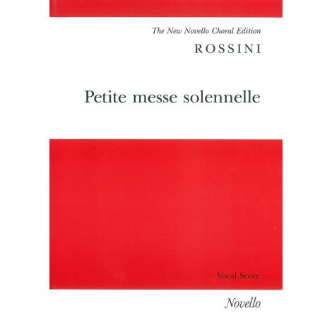 Gioacchino Rossini: Petite Messe Solennelle - Vocal Score (Pack Of Ten)