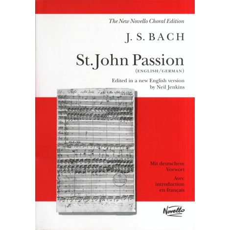 J.S. Bach: St. John Passion (Vocal Score)